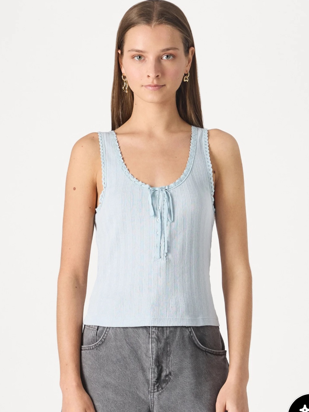 Gap × DOEN Pointelle Tank Top XS